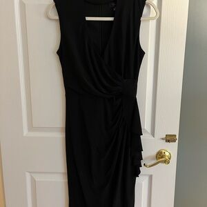 Elegant Black Sleeveless Dress